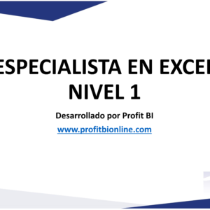 ESPECIALISTA EN EXCEL